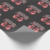 Recycelnd Organe werden gut gesund Geschenkpapier (Ecke)