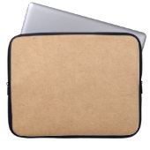 Recycelnd Papierhintergrundtextur Laptopschutzhülle (Vorderseite)