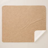 Recycelnd Papierhintergrundtextur Sherpadecke (Vorderseite (Horizontal))
