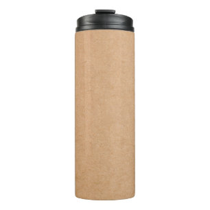 Recycelnd Papierhintergrundtextur Thermosbecher