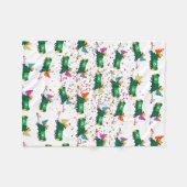 Recycelnd Party-Muster für LKW Fleecedecke (Vorderseite (Horizontal))