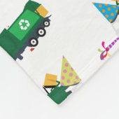 Recycelnd Party-Muster für LKW Fleecedecke (Ecke)