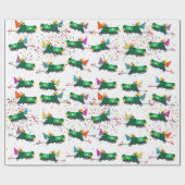 Recycelnd Party-Muster für LKW Geschenkpapier (Flach)