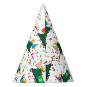 Recycelnd Party-Muster für LKW Partyhütchen (Rückseite)