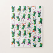 Recycelnd Party-Muster für LKW Puzzle (Vertikal)