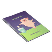 Recycelnd Piggy-Notebook Notizblock (Rechte Seite)