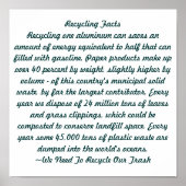 Recycelnd Poster (Vorne)