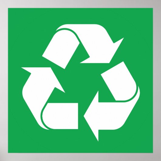 Recycelnd Poster (Vorne)