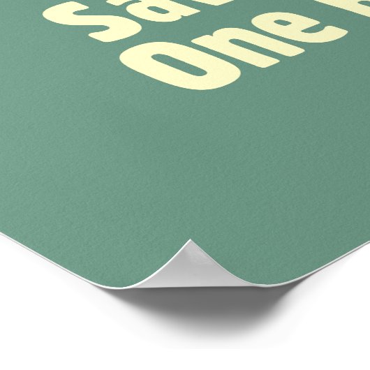 Recycelnd: Rettend Planet Poster (Ecke)