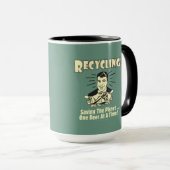 Recycelnd: Rettend Planet Tasse (VorderseiteRechts)