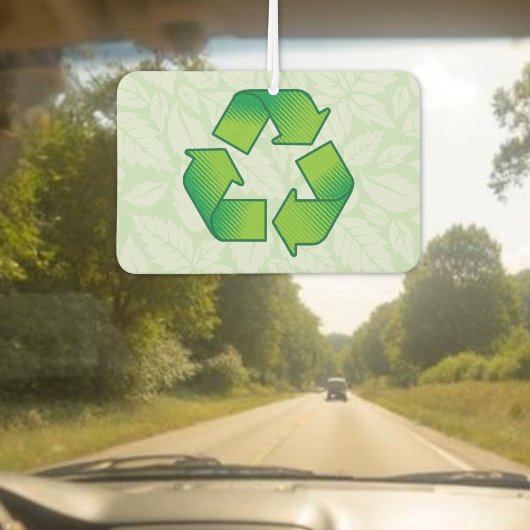 Recycelnd Symbol Autolufterfrischer