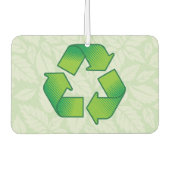 Recycelnd Symbol Autolufterfrischer (Vorderseite)