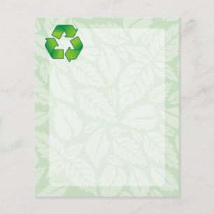 Recycelnd Symbol Flyer