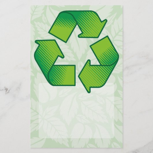 Recycelnd Symbol Flyer (Hinten)