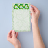 Recycelnd Symbol Flyer (Handgriff)
