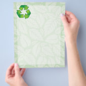 Recycelnd Symbol Flyer (Hand)