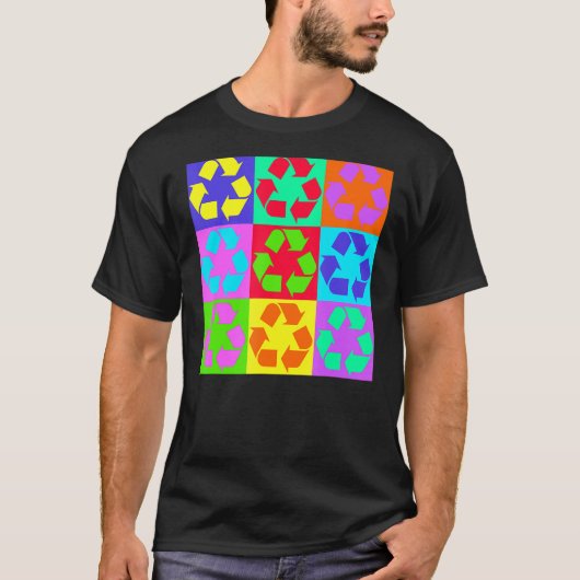 Recycelnd Symbol - Gerecycelt - Öko Friendly - Col T-Shirt (Vorderseite)