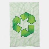 Recycelnd Symbol Geschirrtuch (Vertikal)