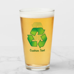 Recycelnd Symbol Glas