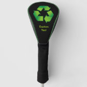 Recycelnd Symbol Golf Headcover (Vorderseite)