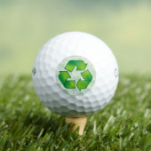 Recycelnd Symbol Golfball (Insitu T-Shirt)