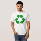 Recycelnd Symbol - grün T-Shirt (Vorne ganz)