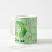 Recycelnd Symbol Kaffeetasse (Vorderseite Links)