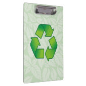Recycelnd Symbol Klemmbrett (Rechts)