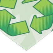 Recycelnd Symbol Kurzer Tischläufer (Ecke)
