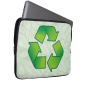 Recycelnd Symbol Laptopschutzhülle (Vorne Rechts)