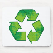 Recycelnd Symbol Mousepad (Vorne)