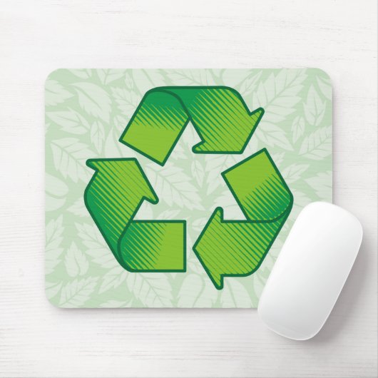 Recycelnd Symbol Mousepad (Mit Mouse)