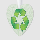 Recycelnd Symbol Ornament (Vorderseite)