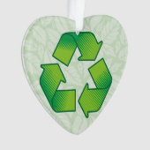 Recycelnd Symbol Ornament (Vorderseite)