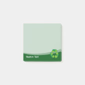 Recycelnd Symbol Post-it Klebezettel (Vorderseite)