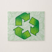 Recycelnd Symbol Puzzle (Horizontal)