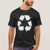 Recycelnd Symbol Recycle nicht abreißen T-Shirt (Vorderseite)