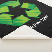 Recycelnd Symbol Sherpadecke (3/4)