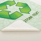 Recycelnd Symbol Sherpadecke (3/4)