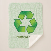 Recycelnd Symbol Sherpadecke (Vorderseite)