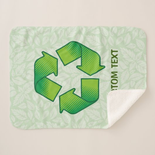 Recycelnd Symbol Sherpadecke (Vorderseite (Horizontal))