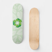 Recycelnd Symbol Skateboard (Vorderseite)