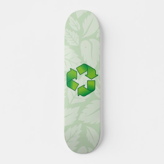 Recycelnd Symbol Skateboard (Vorne)