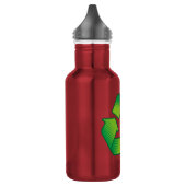 Recycelnd Symbol Trinkflasche (Links)