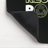 Recycelnd Umweltschützer Recycelte Police Earth Da Mousepad (Ecke)