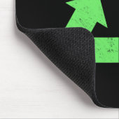 Recycelnd Vintage Logoumgeber Recycelte Ea Mousepad (Ecke)