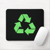 Recycelnd Vintage Logoumgeber Recycelte Ea Mousepad (Mit Mouse)