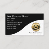 Recycelnd Visitenkarten Visitenkarte (Vorderseite)