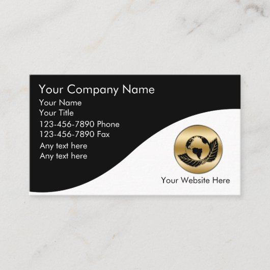 Recycelnd Visitenkarten Visitenkarte (Vorderseite)