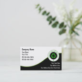 Recycelnd Visitenkarten Visitenkarte (Stehend Vorderseite)